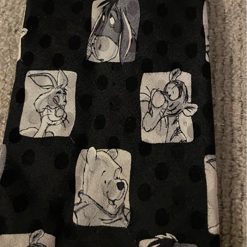 Winnie the Pooh tie 100% silk